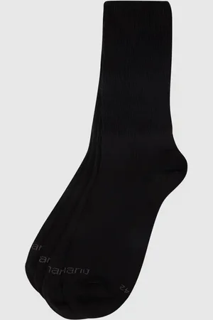 Camano Socken mit Label-Print im 2er-Pack in , Größe 39-42