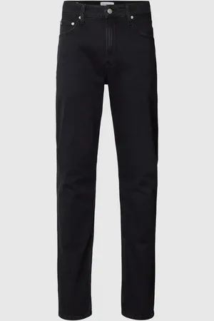 Calvin Klein Slim Fit Jeans mit Label-Details in , Größe 29/32