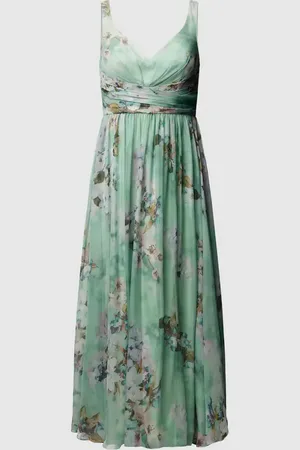 My Mascara Curves PLUS SIZE Abendkleid mit floralem Muster in , Größe 48