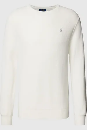 Ralph Lauren Pullover mit Strukturmuster und Label-Stitching in , Größe XXL