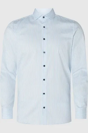 Olymp Slim Fit Businesshemd aus Twillgewebe in , Größe 38