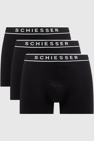Schiesser Trunks mit Stretch-Anteil im 3er-Pack in , Größe S