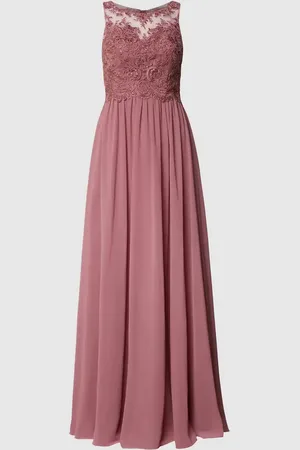 Laona Abendkleid mit Ziersteinen und floralen Stickereien in , Größe 32