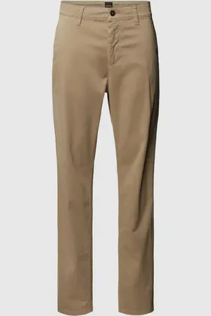 HUGO BOSS Tapered Fit Chino mit französischen Eingrifftaschen in , Größe 30/32