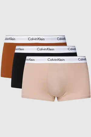Calvin Klein Trunks mit elastischem Logo-Bund im 3er-Pack in , Größe XL