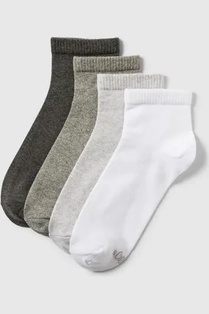 QS by s.Oliver Socken mit Label-Details im 4er-Pack in , Größe 35-38