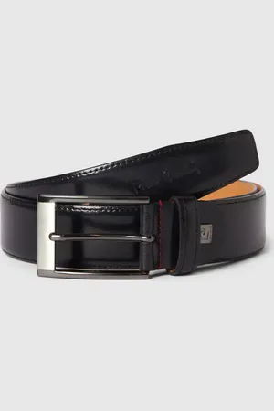 Pierre Cardin Ledergürtel mit Dornschließe in , Größe 115