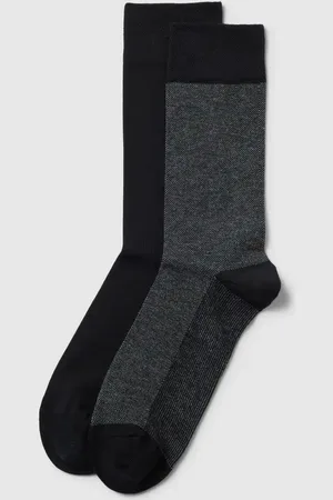 Christian Berg Socken mit Label-Detail im 2er-Pack in , Größe 43/46