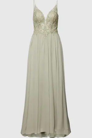 Laona Abendkleid mit floralen Stickereien in , Größe 40