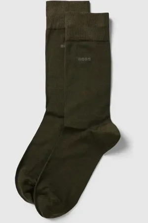 HUGO BOSS Socken mit Label-Print im 2er-Pack in , Größe 39-42