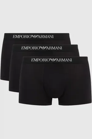 Emporio Armani Trunks mit Logo-Bund im 3er-Pack in , Größe S
