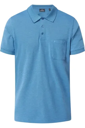 Ragman Regular Fit Poloshirt mit Brusttasche in , Größe M