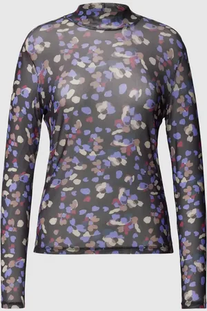 VILA Semitransparentes Longsleeve mit Stehkragen Modell 
