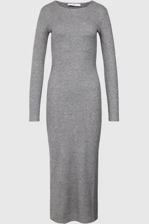 MANGO Midikleid im langärmeligen Design Modell 