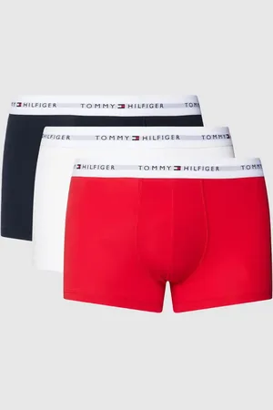 Tommy Hilfiger Regular Fit Trunks mit elastischem Label-Bund im 3er-Pack in , Größe L