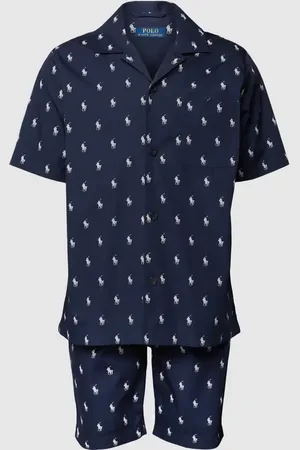 Ralph Lauren Pyjama mit Allover-Logo Modell 