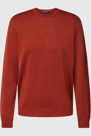 Maerz Strickpullover mit gerippten Abschlüssen in , Größe 50