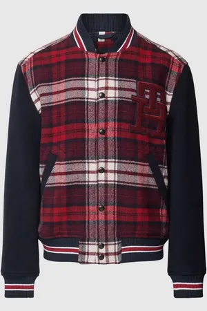Tommy Hilfiger Bomberjacke mit Tartan-Karo in , Größe XL