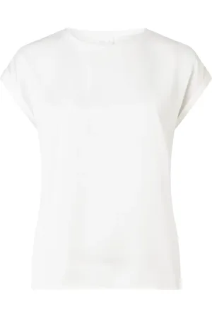 VILA T-Shirt mit fixierten Ärmelaufschlägen Modell 