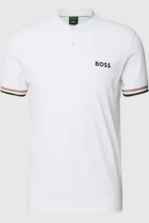 HUGO BOSS Slim Fit Poloshirt mit Stehkragen Modell 