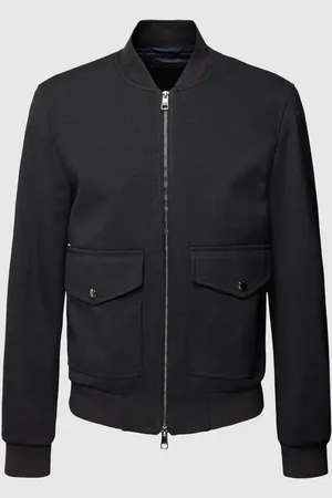 Tommy Hilfiger Bomberjacke aus Viskose-Mix mit Pattentaschen in , Größe S