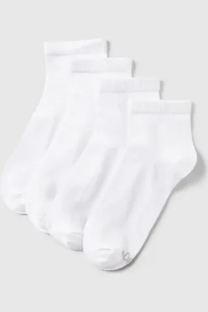 QS by s.Oliver Socken mit Label-Details im 4er-Pack in , Größe 35-38