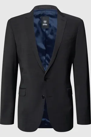 Strellson Slim Fit 2-Knopf-Sakko mit Stretch-Anteil 