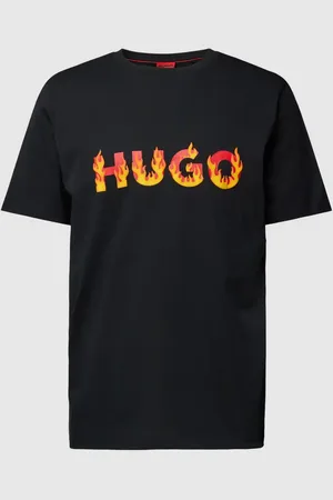 HUGO BOSS T-Shirt mit Label-Print Modell 