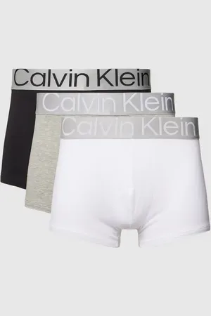 Calvin Klein Trunks mit elastischem Logo-Bund im 3er-Pack in , Größe S