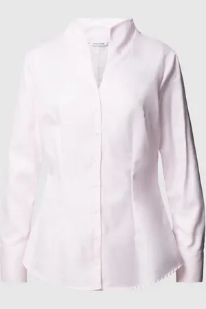 Seidensticker Bluse mit Kelchkragen und Knopfleiste in , Größe 44