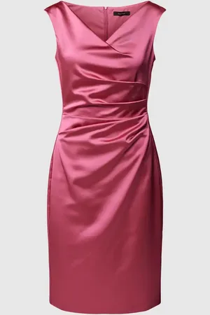 Vera Mont Knielanges Cocktailkleid mit Raffungen in , Größe 38