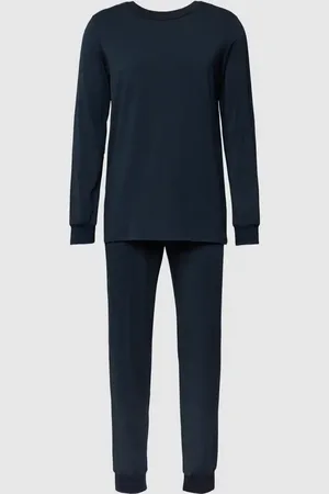 Schiesser Pyjama in melierter Optik Modell 