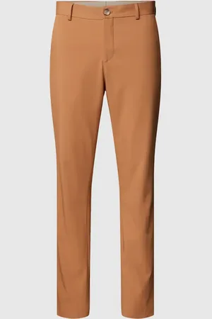 SELECTED Slim Fit Anzughose in unifarbenem Design Modell 