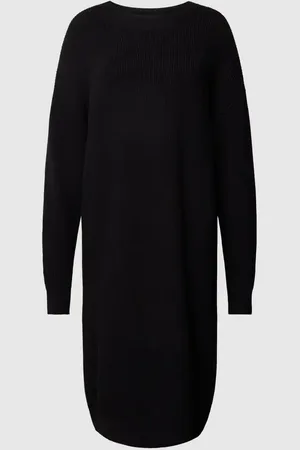 QS by s.Oliver Knielanges Strickkleid mit Rundhalsausschnitt in , Größe XL