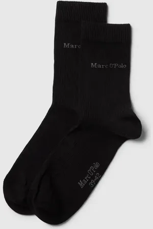 Marc O’ Polo Socken mit Label-Detail im 2er-Pack Modell 