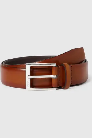 HUGO BOSS Ledergürtel mit Dornschließe Modell 
