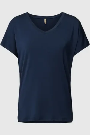 soyaconcept T-Shirt mit Label-Detail Modell 