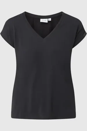VILA Blusenshirt mit angeschnittenen Ärmeln 