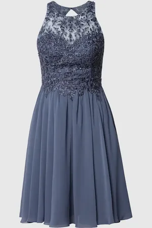 Laona Cocktailkleid mit floralen Stickereien und Ziersteinen in , Größe 34