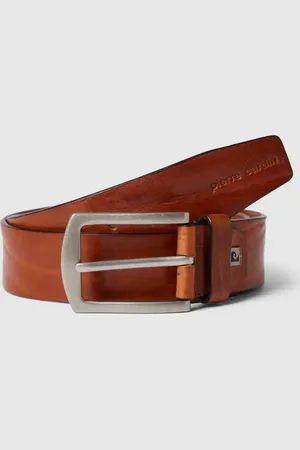 Pierre Cardin Ledergürtel mit Dornschließe in , Größe 85