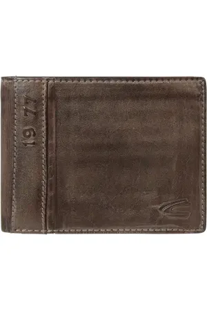 Camel Active Portemonnaie aus Leder im Retro-Look in , Größe 1