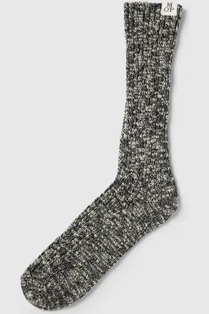 Marc O’ Polo Rippstrick-Socken aus weichem Bio-Baumwoll-Mix in , Größe 39-42
