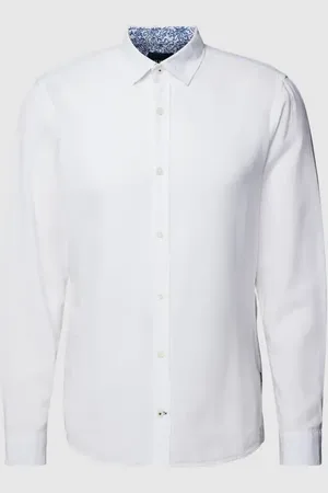 JOOP! Slim Fit Freizeithemd mit Kentkragen Modell 