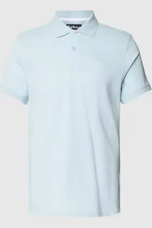 Barbour Slim Fit Poloshirt mit Label-Stitching in , Größe XXXL