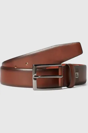 Pierre Cardin Ledergürtel mit Dornschließe in , Größe 90