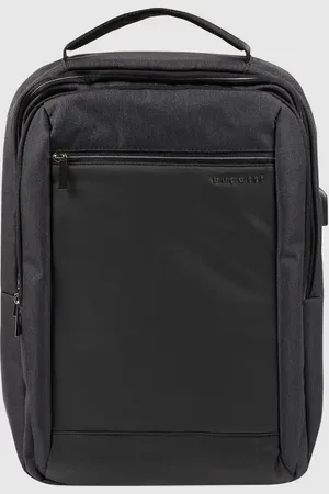 Bugatti Rucksack mit wattiertem Laptopfach - RFID-blocking in , Größe 1