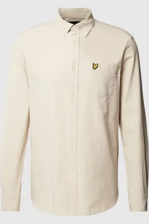 Lyle & Scott Slim Fit Freizeithemd mit Button-Down-Kragen in , Größe L