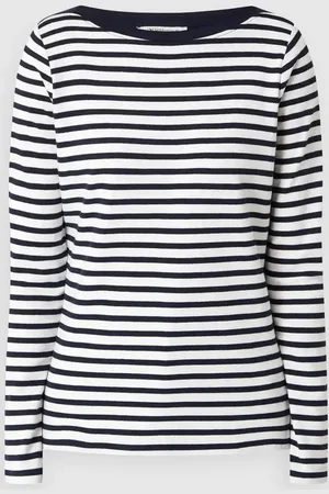 TOM TAILOR Longsleeve mit Streifenmuster in , Größe XS