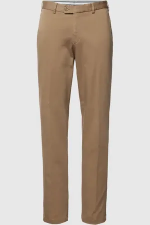 Hiltl Slim Fit Chino mit Gürtelschlaufen Modell 