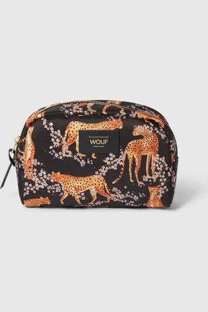 WOUF Kosmetiktasche mit Animal-Print Modell 